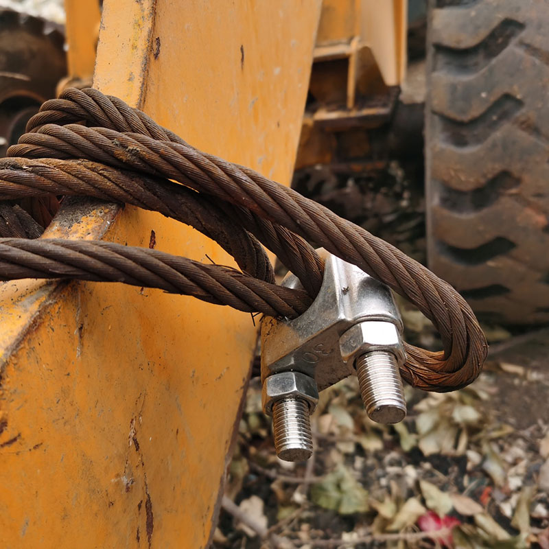 wire rope clip use