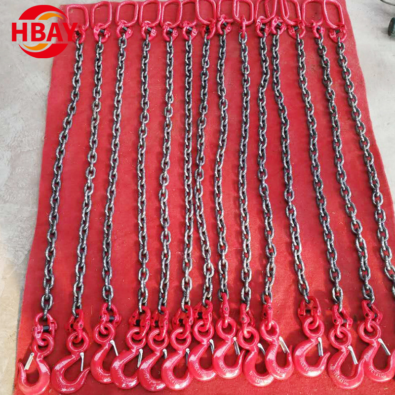 320A Drop Forged Carbon Steel Eye Hook with Safety Latch