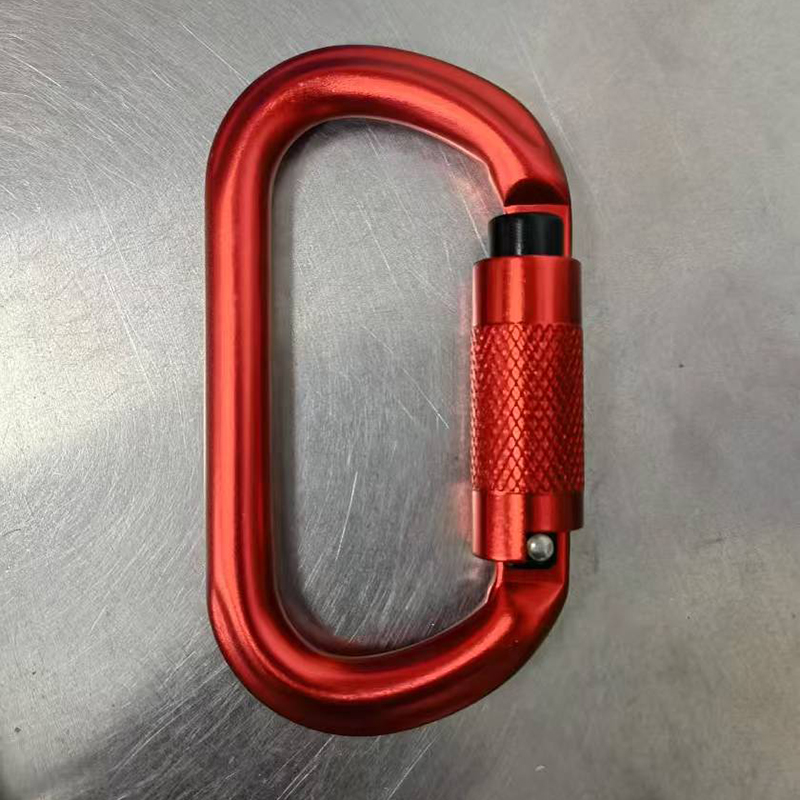 25KN Large Carabiner Oval Carabiner Climbing Steel Snap Hook Clip Buckle