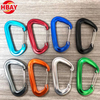 12KN Aluminium Snap Hook Carabiner Clips Outdoor Climbing Carabiners
