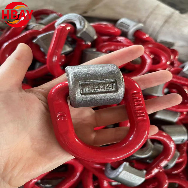 Manufacturer Grade 80 Welded D-ring 8T Mining Ring for Lifting