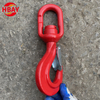 red swivel lifting hook
