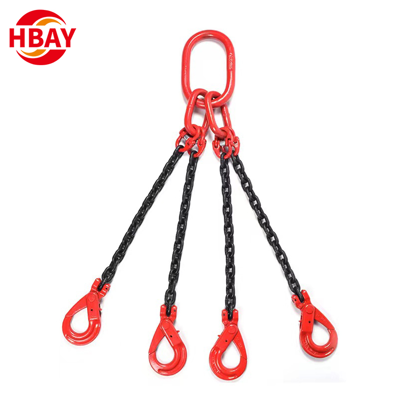 Rigging Four Leg Alloy Steel Lifting Chain Sling for Cargo Lifting