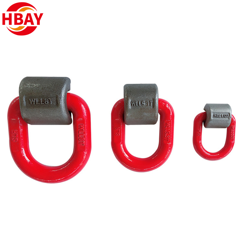Manufacturer Grade 80 Welded D-ring 8T Mining Ring for Lifting