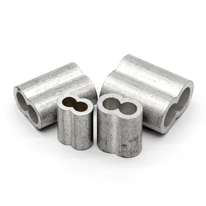  Rigging 8-f&ouml;rmige Aluminiumh&uuml;lse, Doppelloch-Aluminiumh&uuml;lse f&uuml;r Drahtseile 