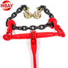 Red Forged Lever Chain Ratchet Type Load Binder Heavy Duty Load Binder