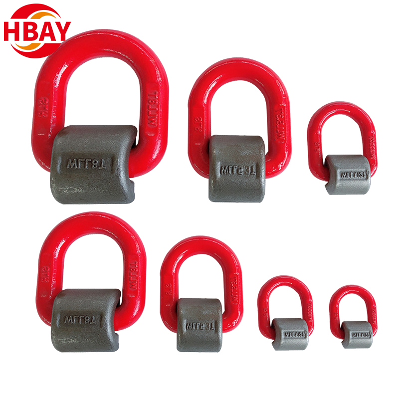 Manufacturer Grade 80 Welded D-ring 8T Mining Ring for Lifting