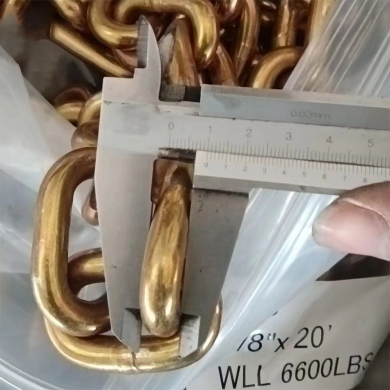 G70 Transport Binder Chain Link Chain with Clevis/Eye Grab Hooks Galvanized Welded Chain