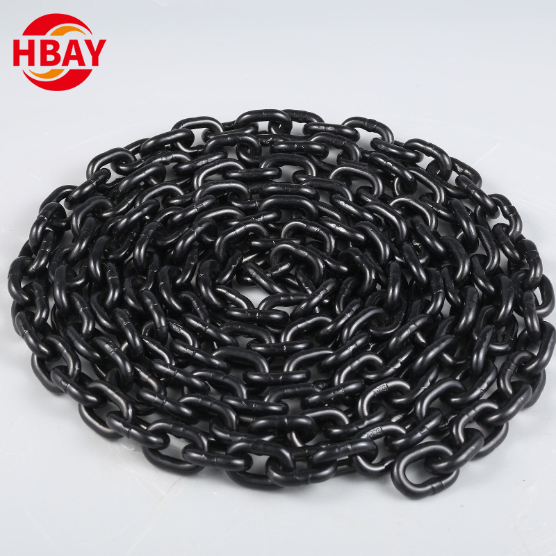 Alloy Steel Welded Chain Heavy Duty G80 G100 Lifting Anchor Chain