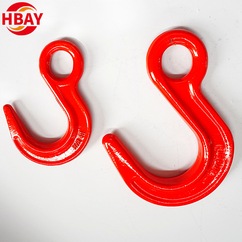 Industrial G80 Alloy Steel Opening Lifting Hook Clevis Slip Hook for Lifting Slings