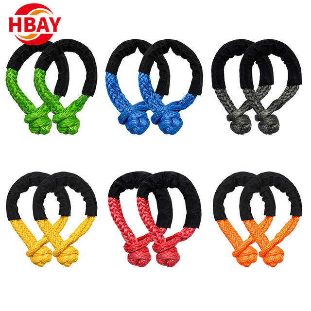 Off-road Synthetic Soft Shackle Recovery 4x4 for Tools Tow Winch Shackle