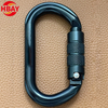 25KN Large Carabiner Oval Carabiner Climbing Steel Snap Hook Clip Buckle