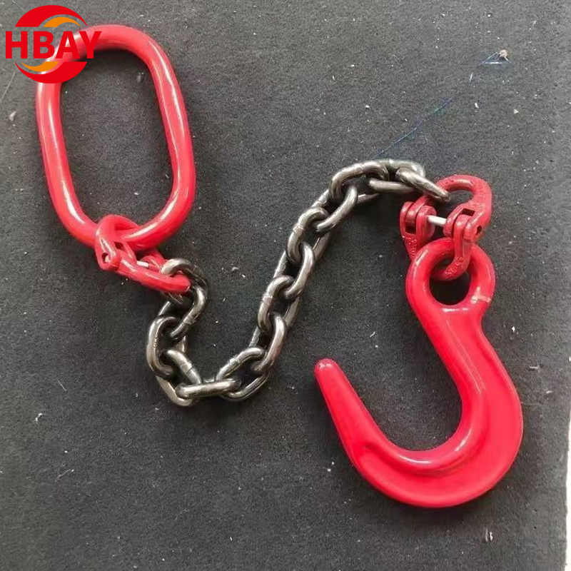 Industrial G80 Alloy Steel Opening Lifting Hook Clevis Slip Hook for Lifting Slings