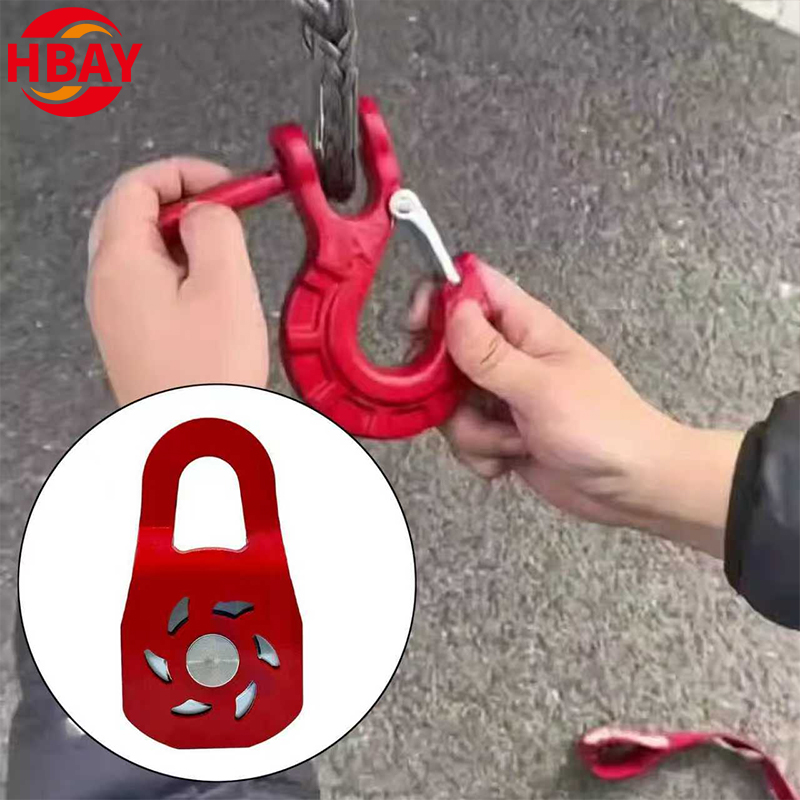 Off-Road Forged Steel Quick Winch Hook Lifting Sling Hook for Car Towing Accessory