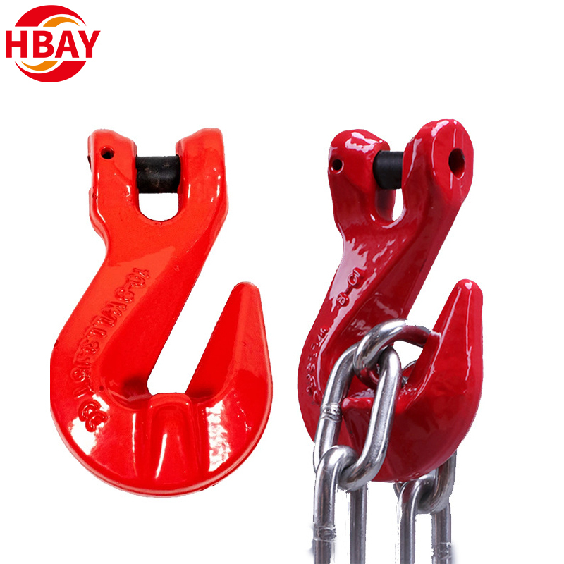 G80 Clevis Shortening Grab Hook European Type Lifting Hook Rigging Accessories Sling Hook