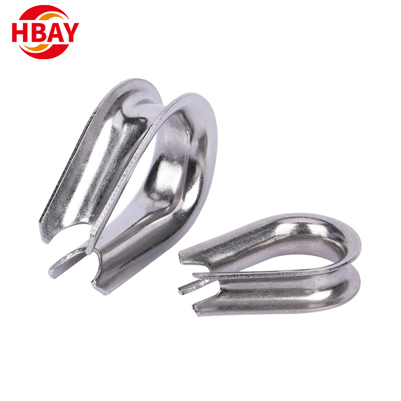 304/316 Stainless Steel Wire Rope Thimble for lifting