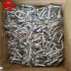 Rigging Hardware 304/316Stainless Steel Hexagon Pin Polished D Shackle European Type D Shackle