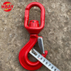 red swivel lifting hook