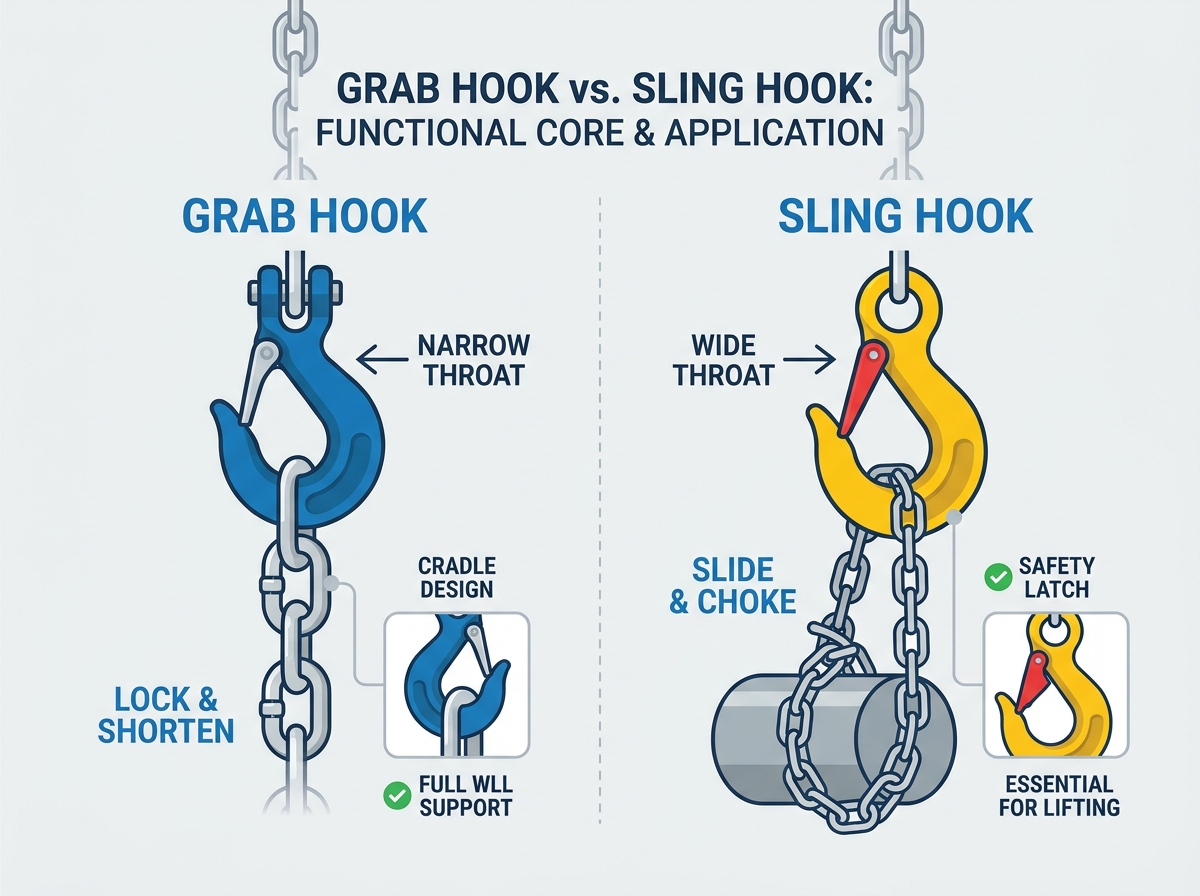 Grab Hook vs Sling Hook Selection